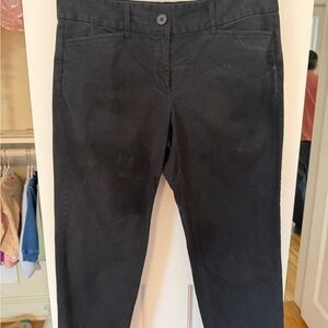 LOFT Black Straight Leg Pants for Women